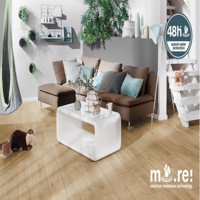 Piso Laminado Alem&aacute;n Resistente al agua 48 Horas Ref.Sund-326